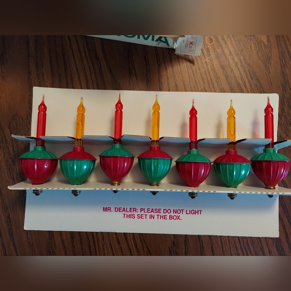 Noma Holiday Vintage Noma Christmas Colored Bubble Lights Poshmark
